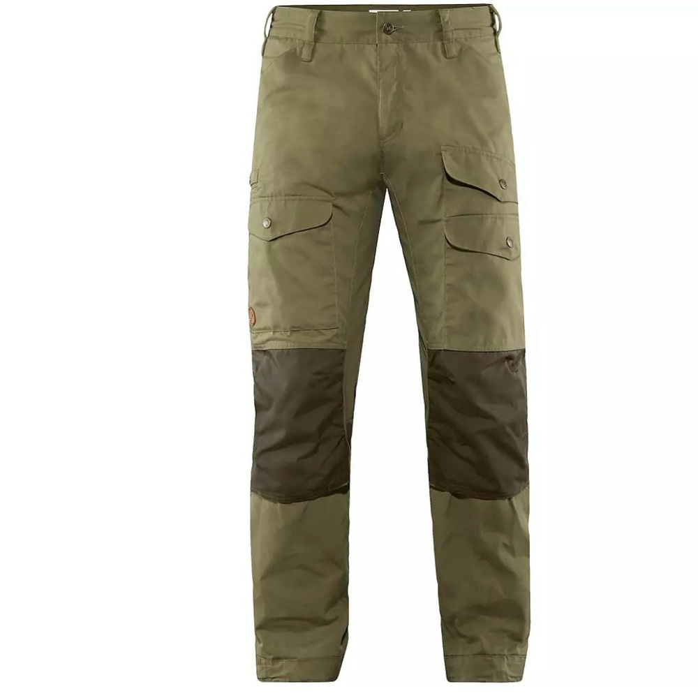 Fjallraven Men's Green and Brown Cargo Pants